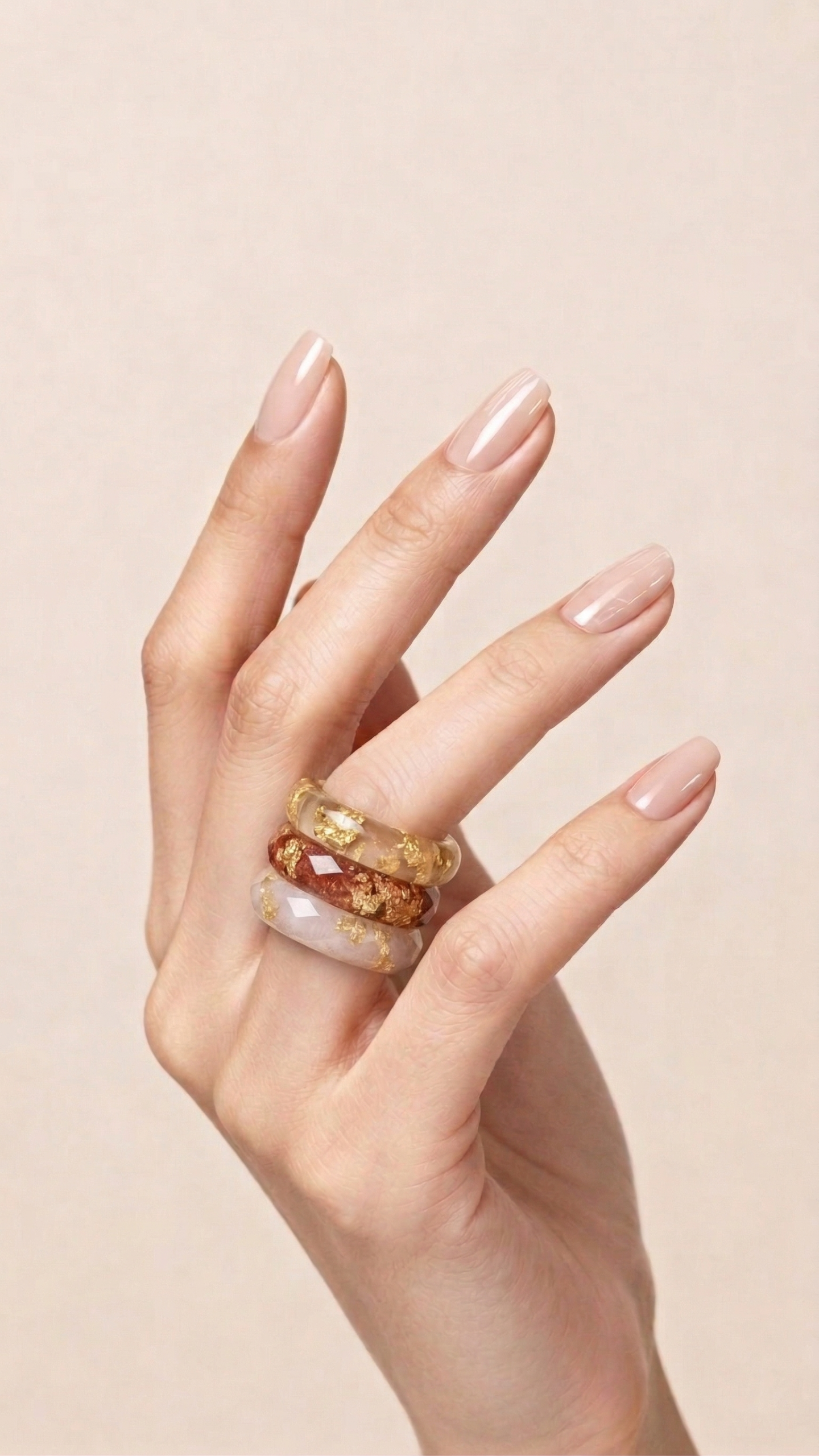 Set 3 anillos - Sunset Whispers